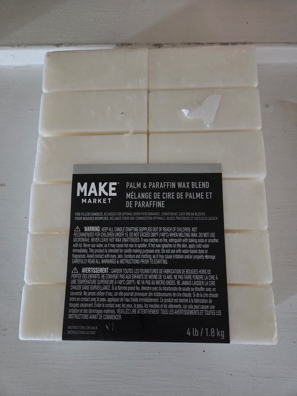 Make Market Palm & Paraffin Wax Blend 4lb